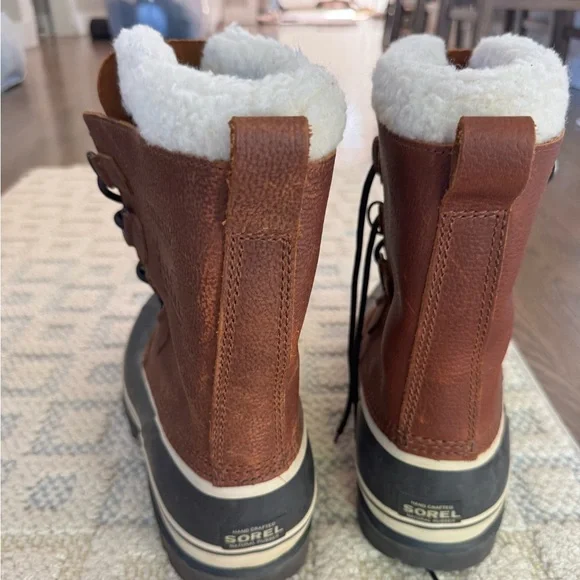 Sorel Caribou waterproof NWOB winter boots size 12 Snowshoe - Picture 9 of 11